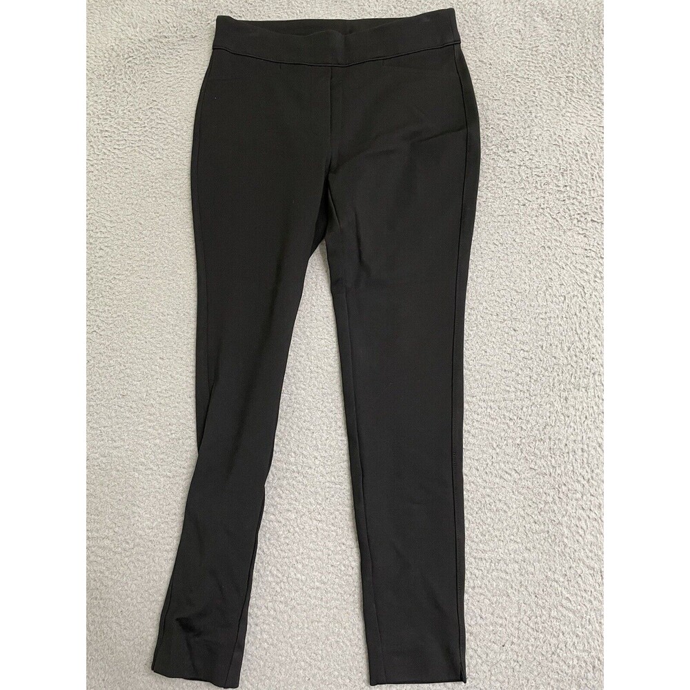 Chico's PONTE TAILORED LEGGING PANT Size 0  (US 4) Black Slim Fit Pants